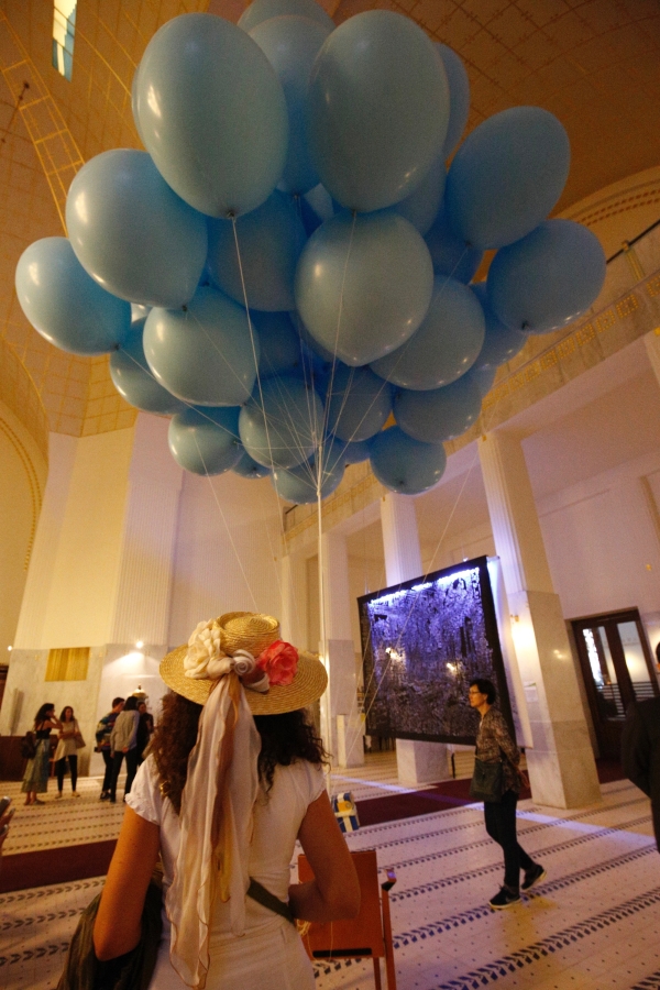 Anonymous, untitled (Balloons), 2016 - Madness & Mysticism, Kirche am Steinhof, Vienna, 2016