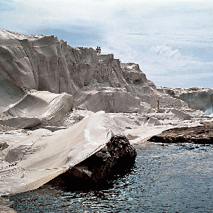 Christo and Jean-Claude, Wrapped Coast, 1969