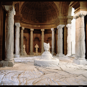 Christo and Jean-Claude, Wrapped Vestibule, 1990