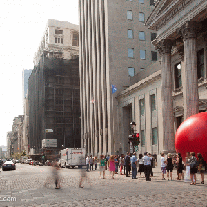 Kurt Perschke, RedBall Montréal, 2014