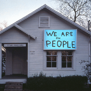 Sam Durant, We Are the People, 2003